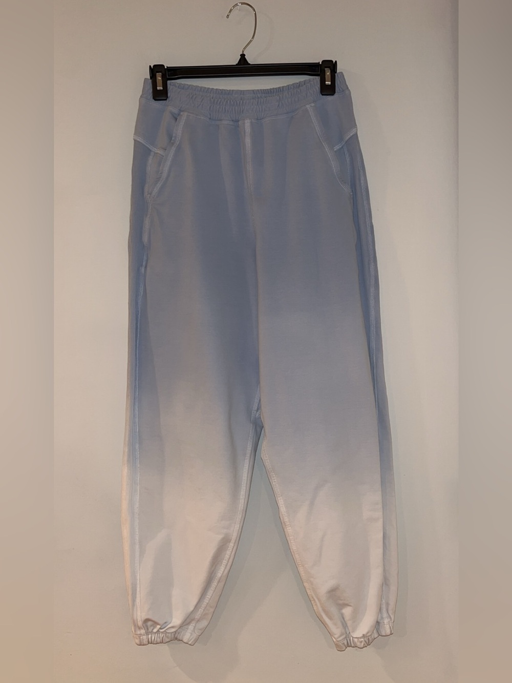 lululemon athletica Light Blue to White Ombre Track Joggers